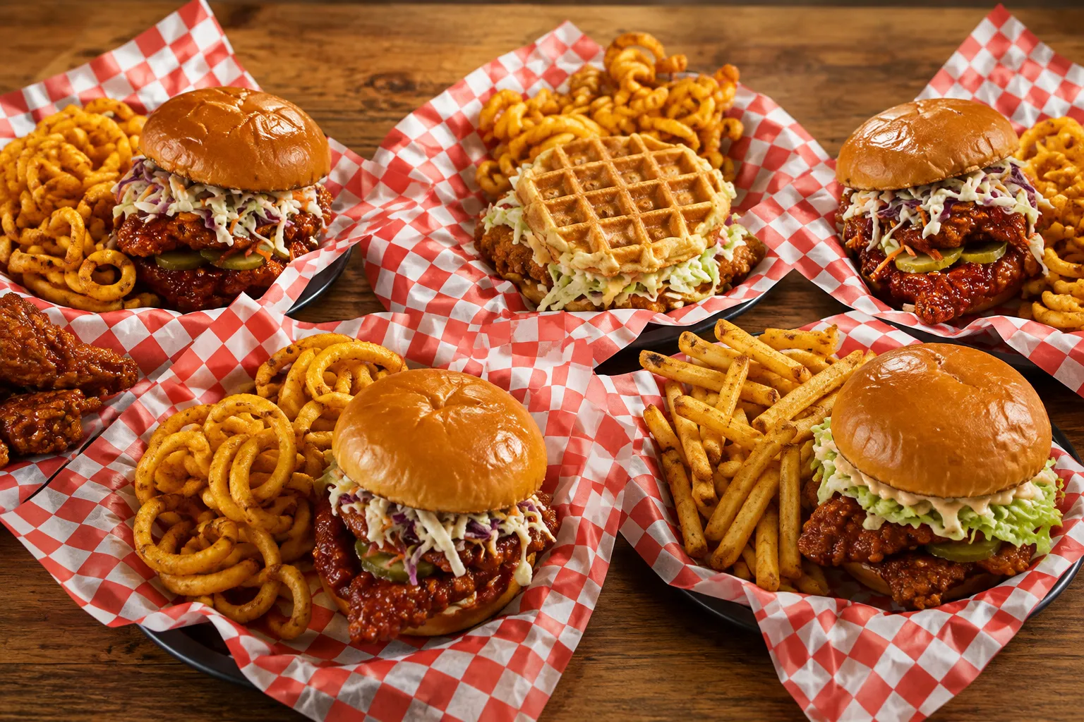Hot chicken delivery from Blazing Chicken Shack in downtown Winnipeg
